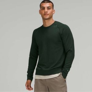 LULULEMON Engineered Warmth Long Sleeve Crew Rainforest Green Size XL